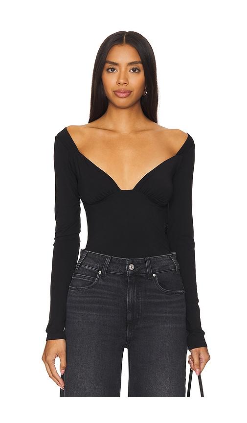 the line by k oisin top in black.