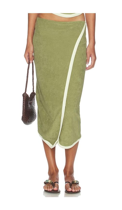 the line by k stav skirt in green.