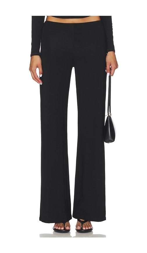 the line by k woodley pant in black.