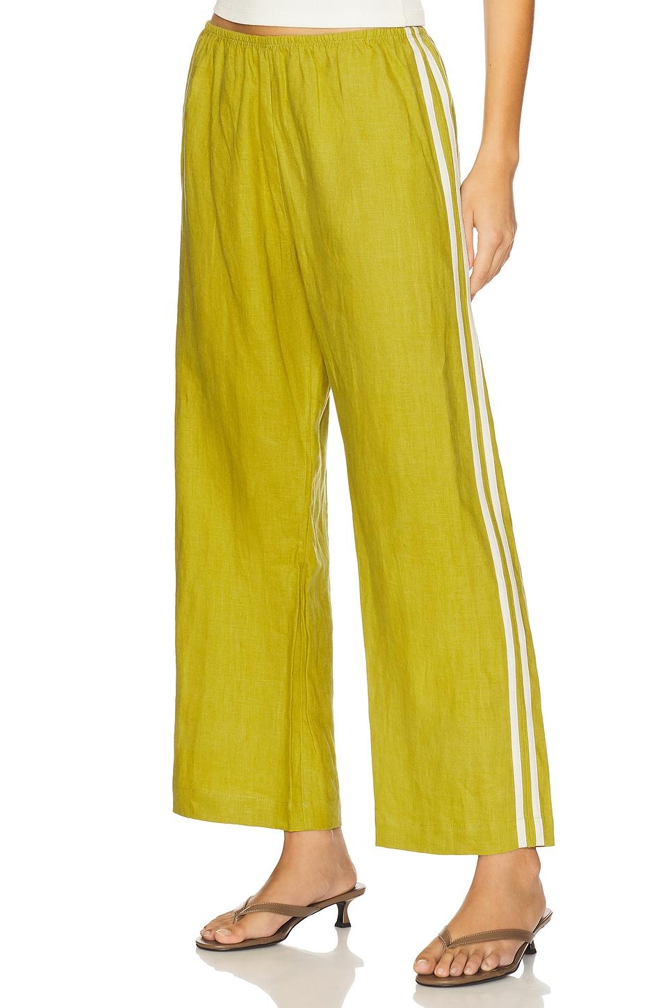 the linen crop pant