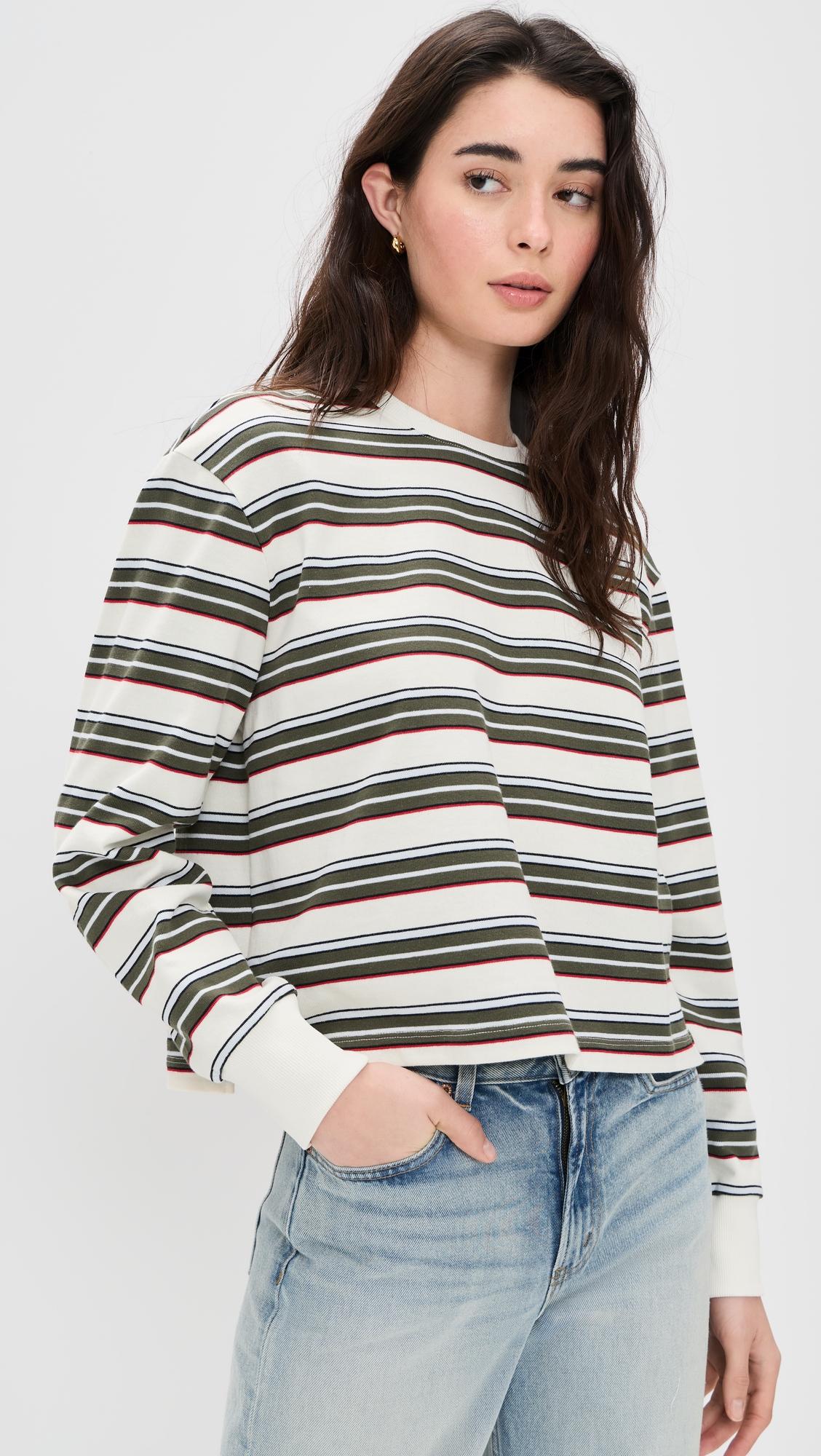 the long sleeve boxy tee