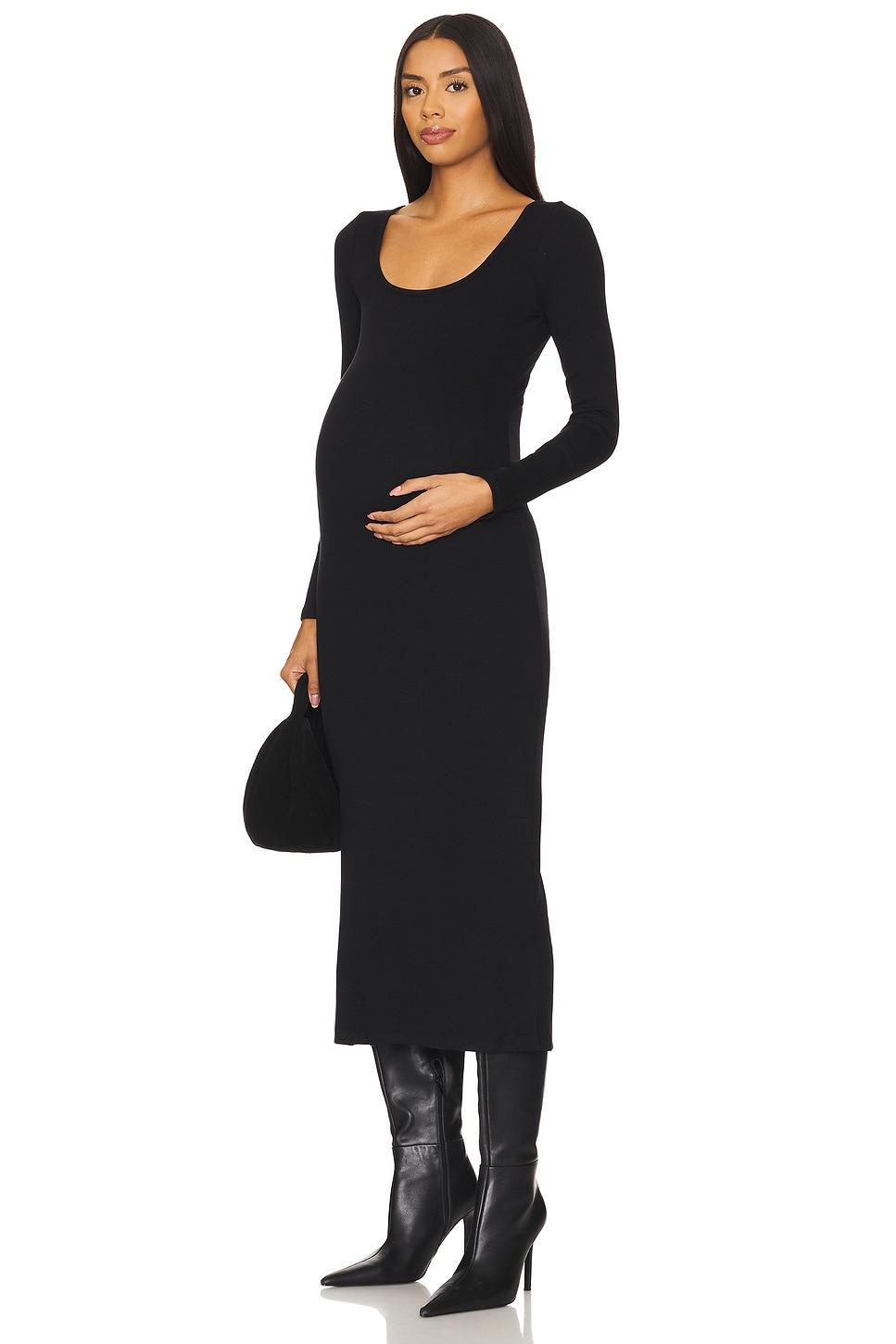 the long sleeve rib dress