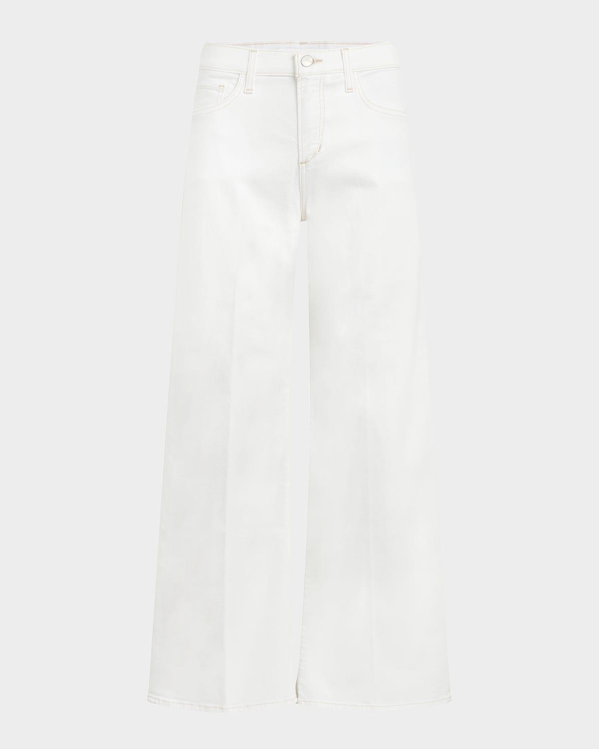 the lou lou low-rise wide-leg jeans