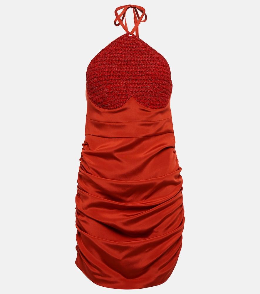 the mannei alcala ruched silk