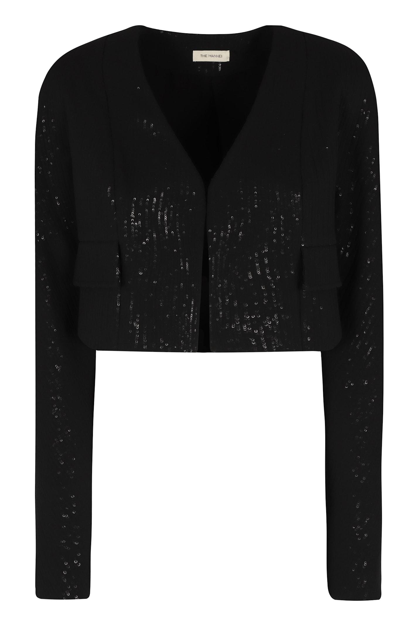 the mannei terras silk jacket