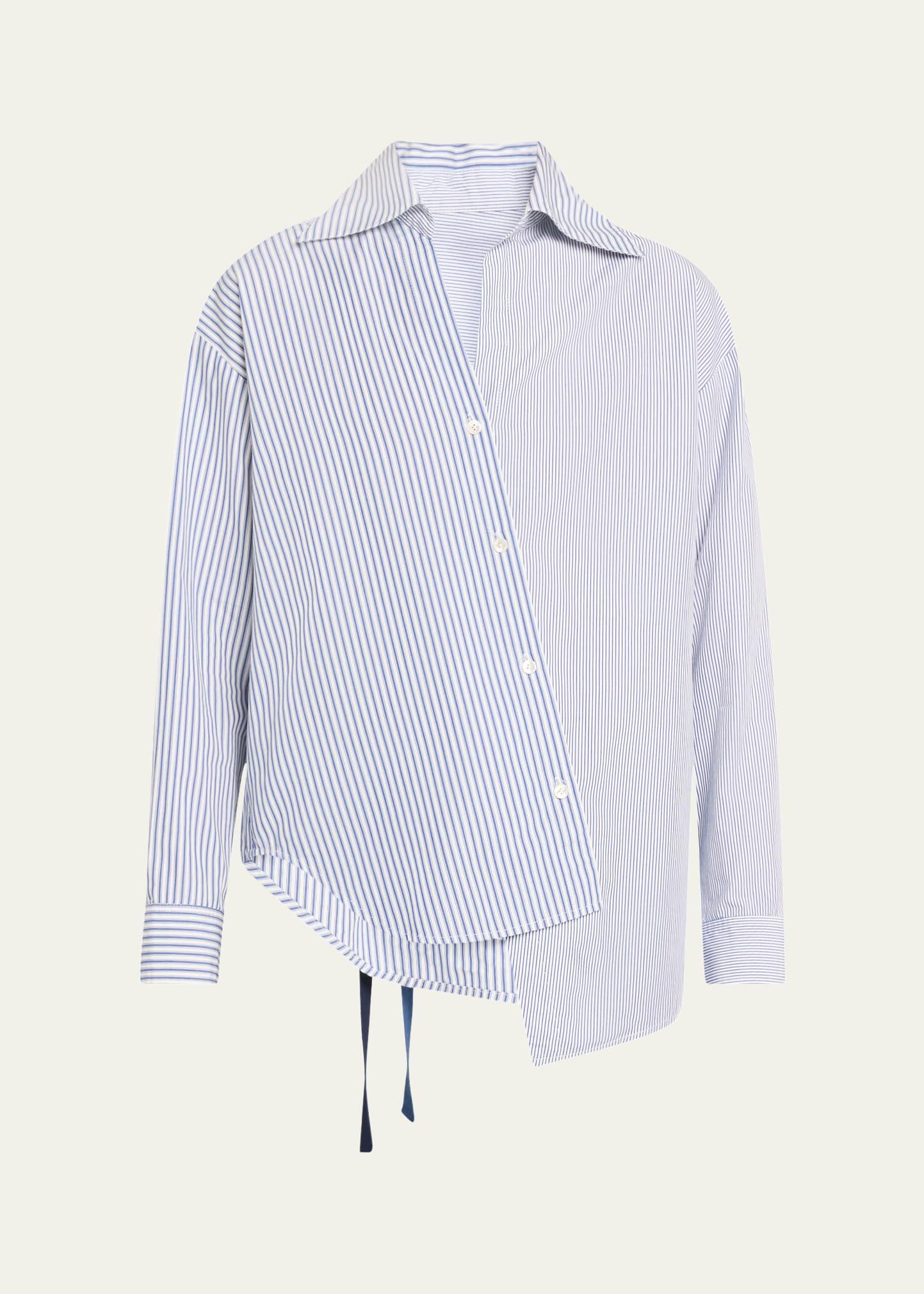 the marbella asymmetric shirt