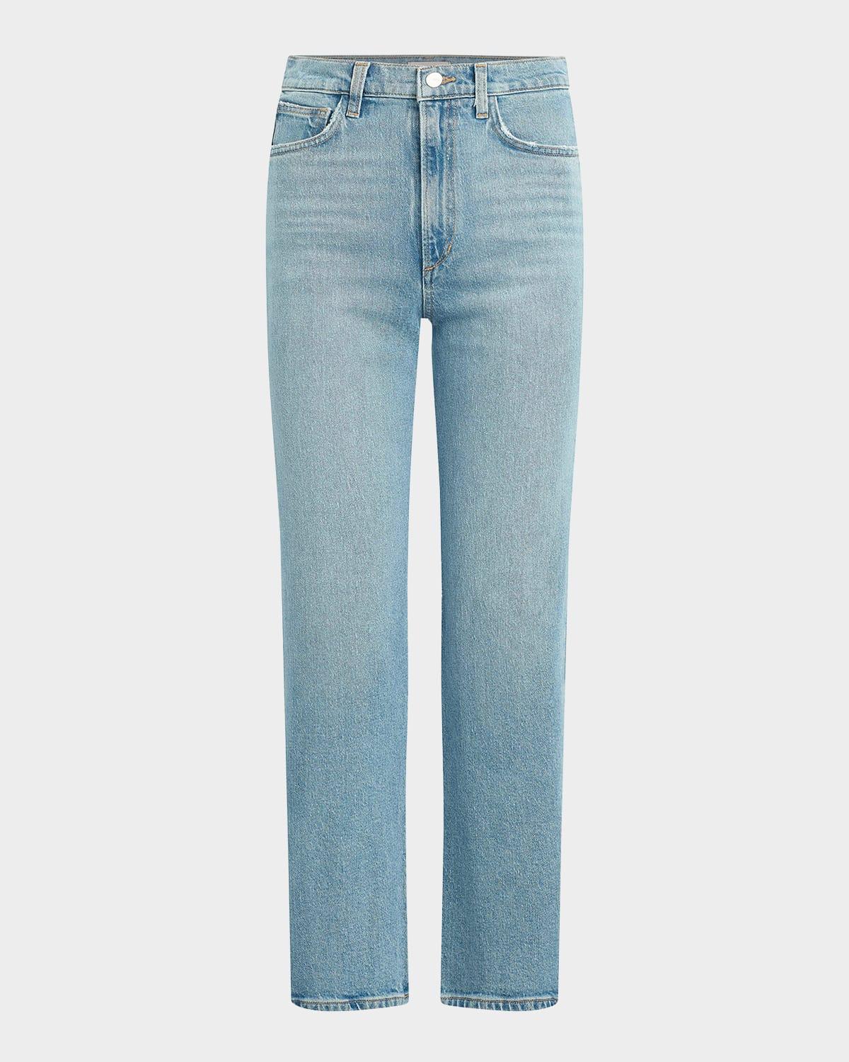 the margot high-rise straight cropped jeans