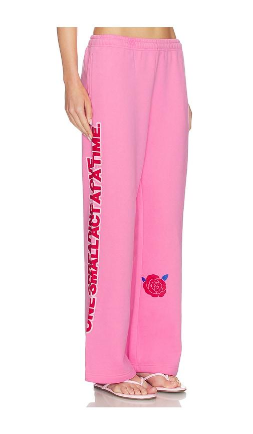 the mayfair group be kind classic sweatpants in pink.