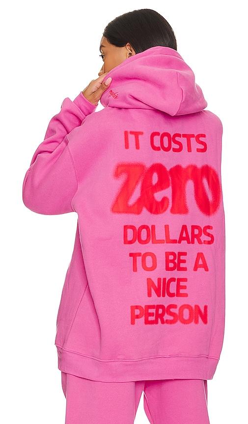 the mayfair group it costs $0 hoodie in pink.