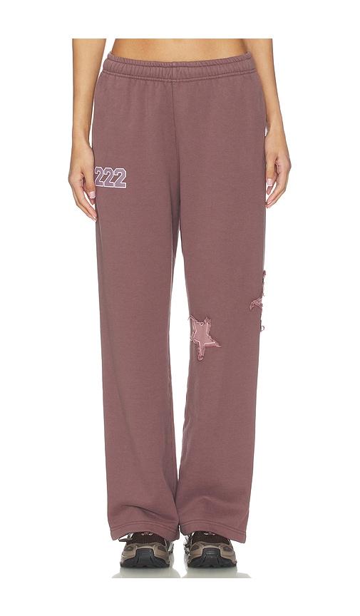 the mayfair group orebella by bella hadid x mayfair on your way back to yourself sweatpants in brown.