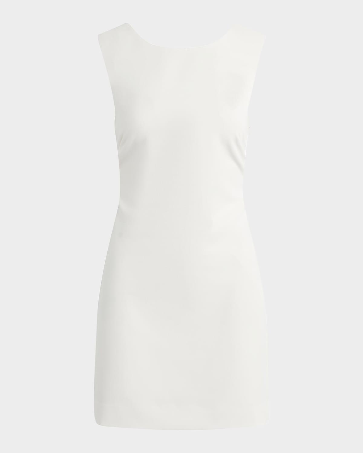 the meet cute bow mini dress