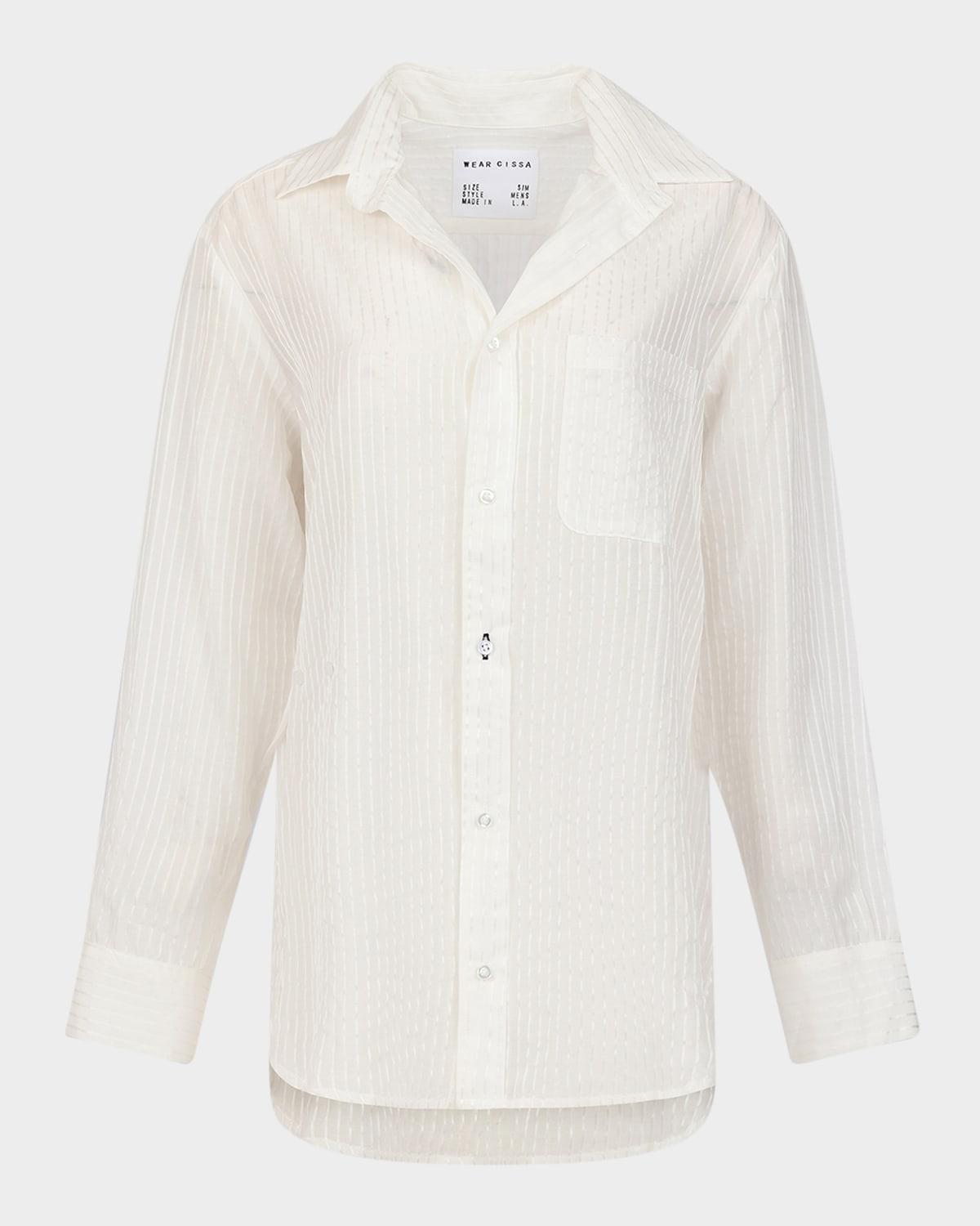 the mens button-front shirt