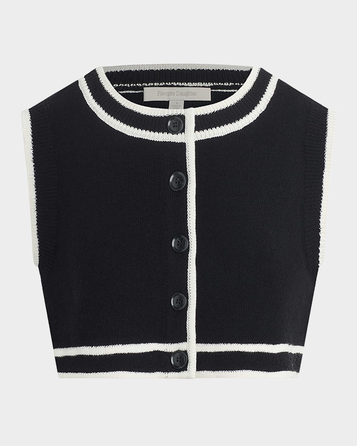 the meredith knit crop top