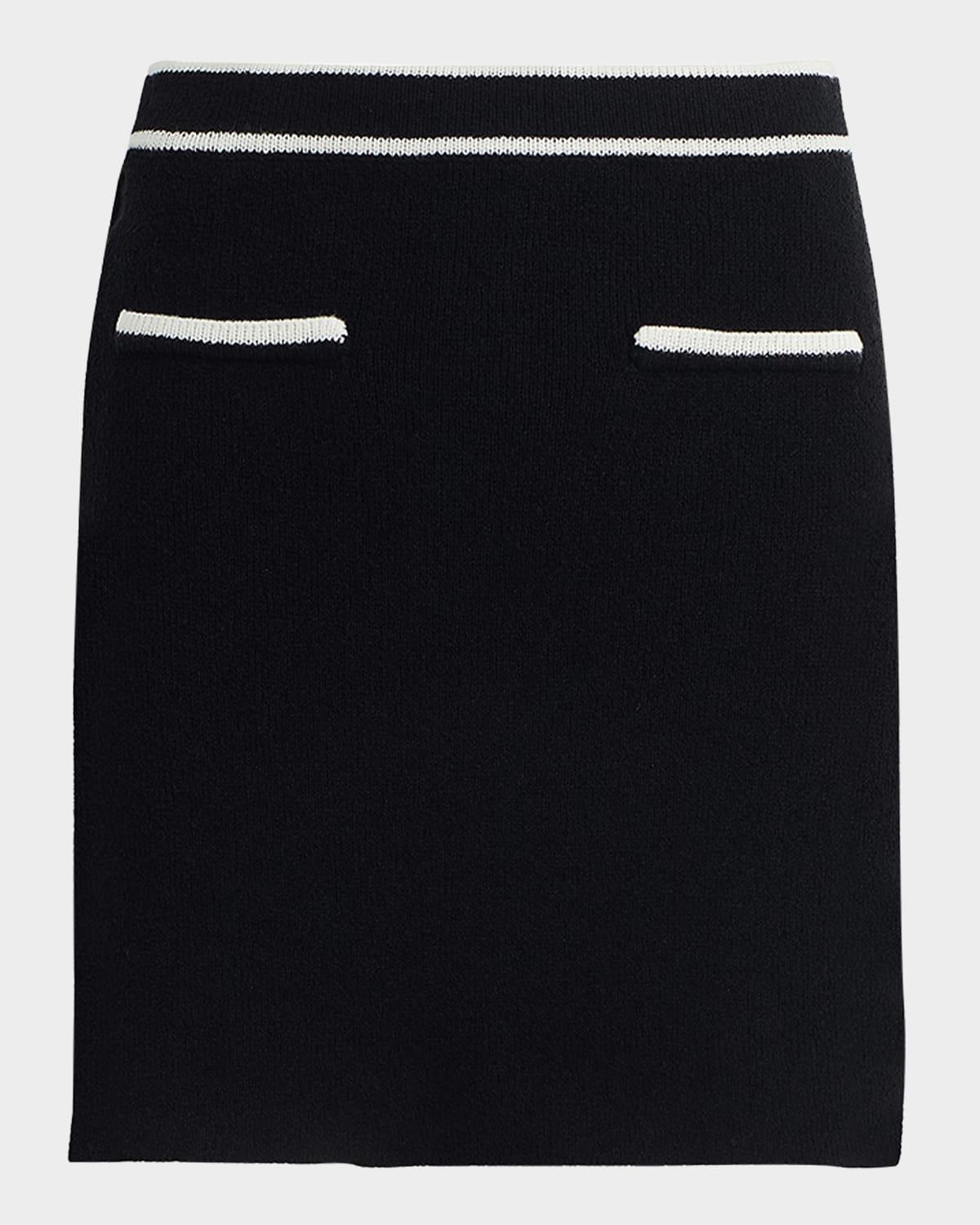 the meredith knit mini skirt