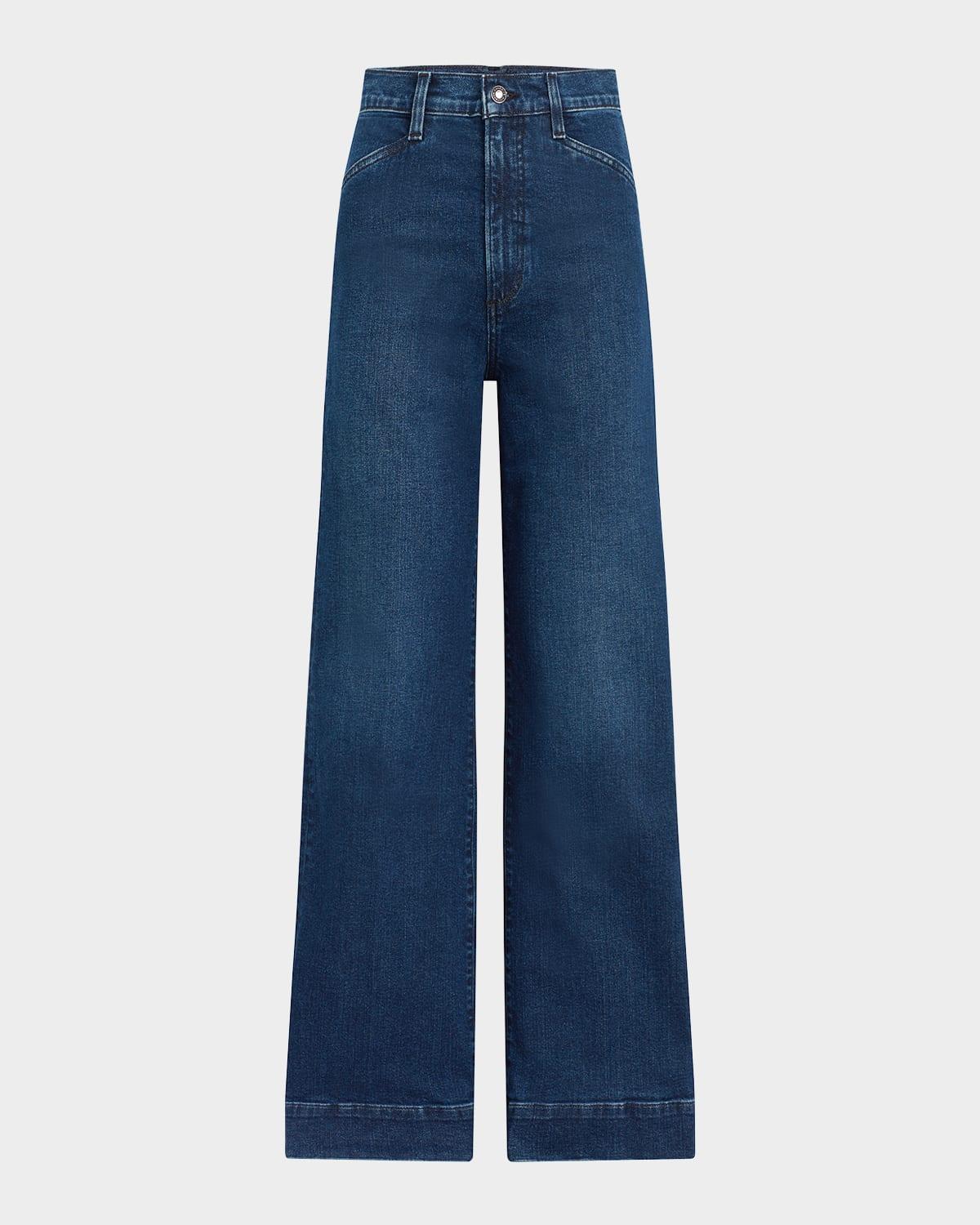 the mischa super high rise wide-leg jeans