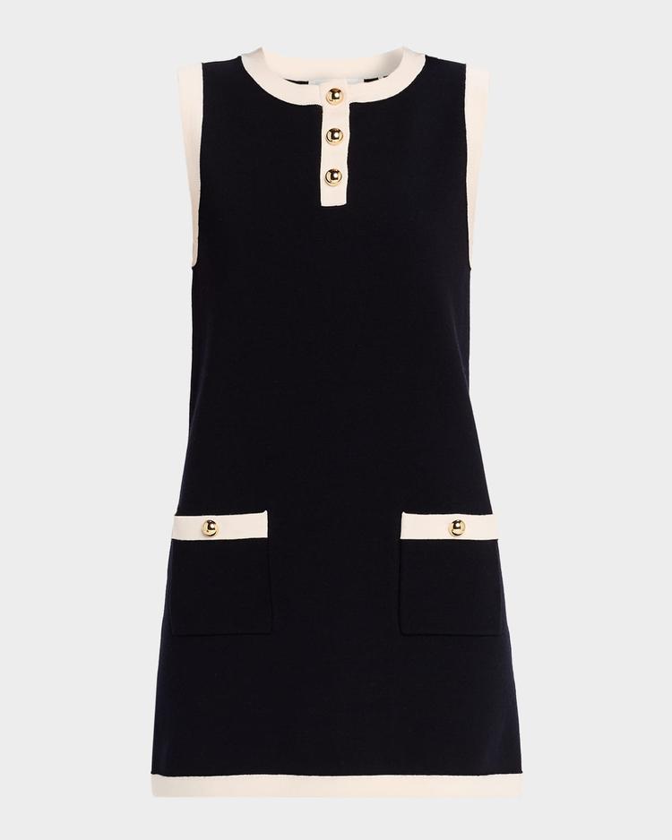 the mixed mini dress