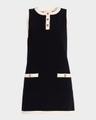the mixed mini dress