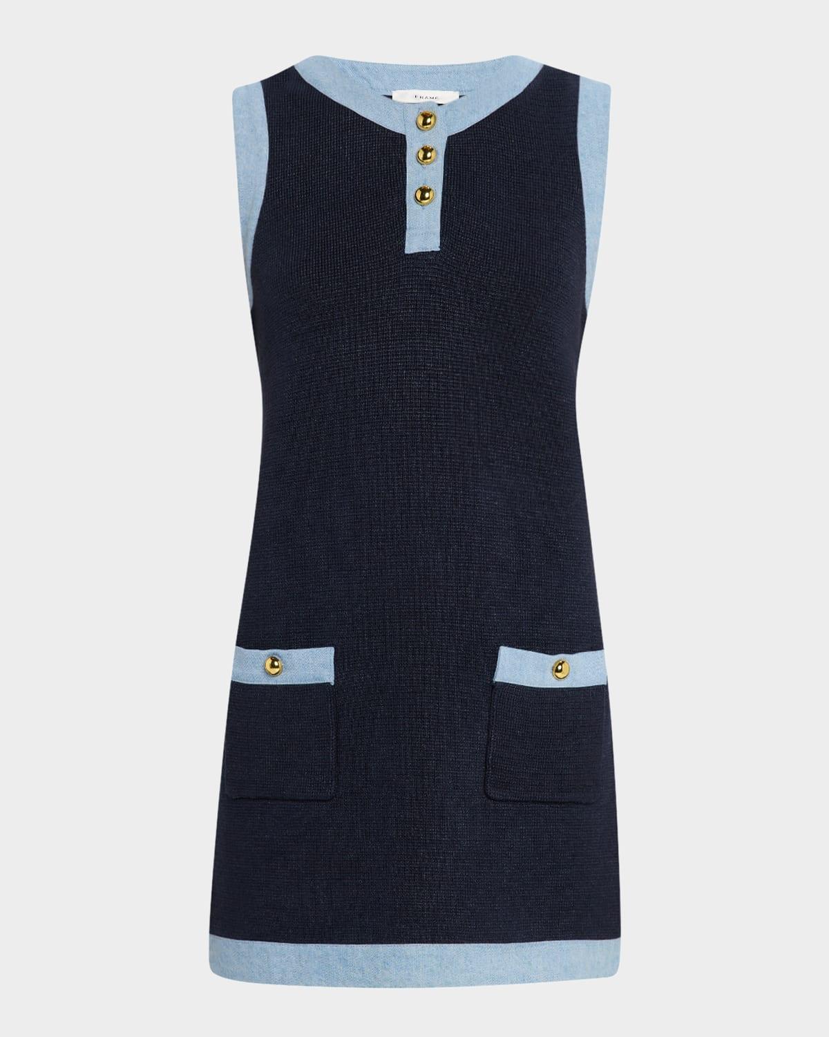 the mixed mini dress