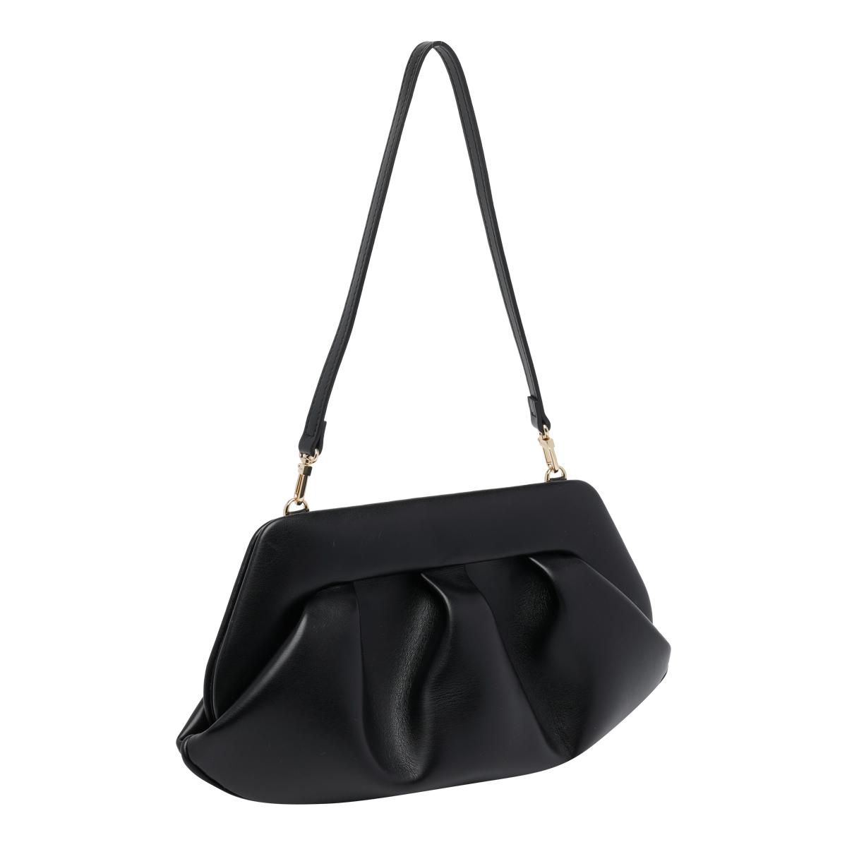 the moire' the moire bags black vegan fabric - women