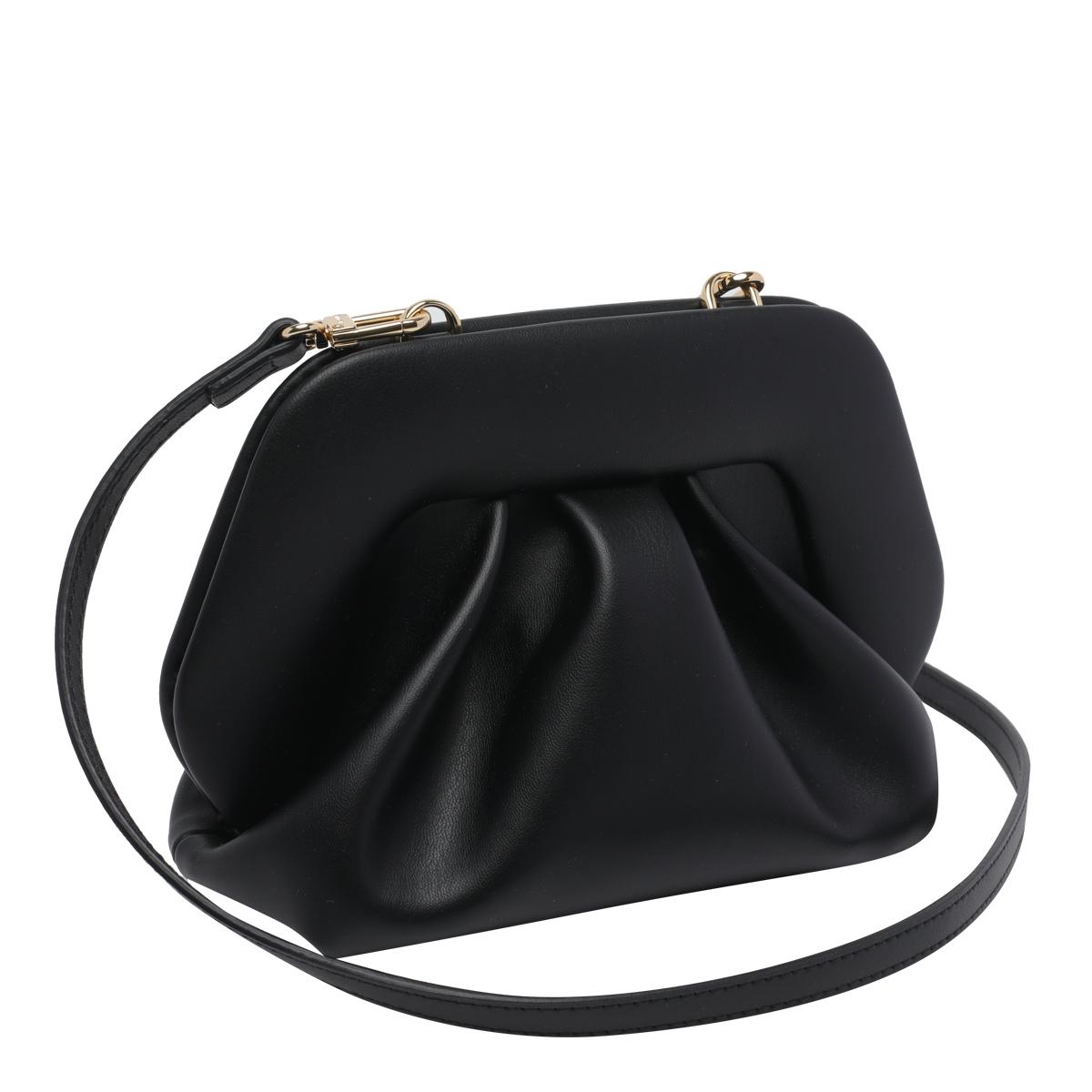 the moire' the moire bags black vegan fabric - women