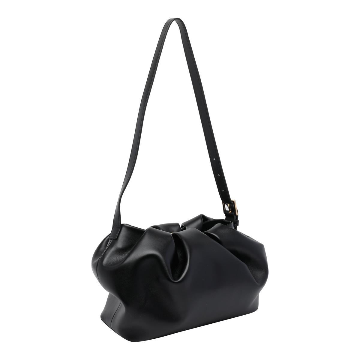 the moire' the moire bags black vegan fabric - women