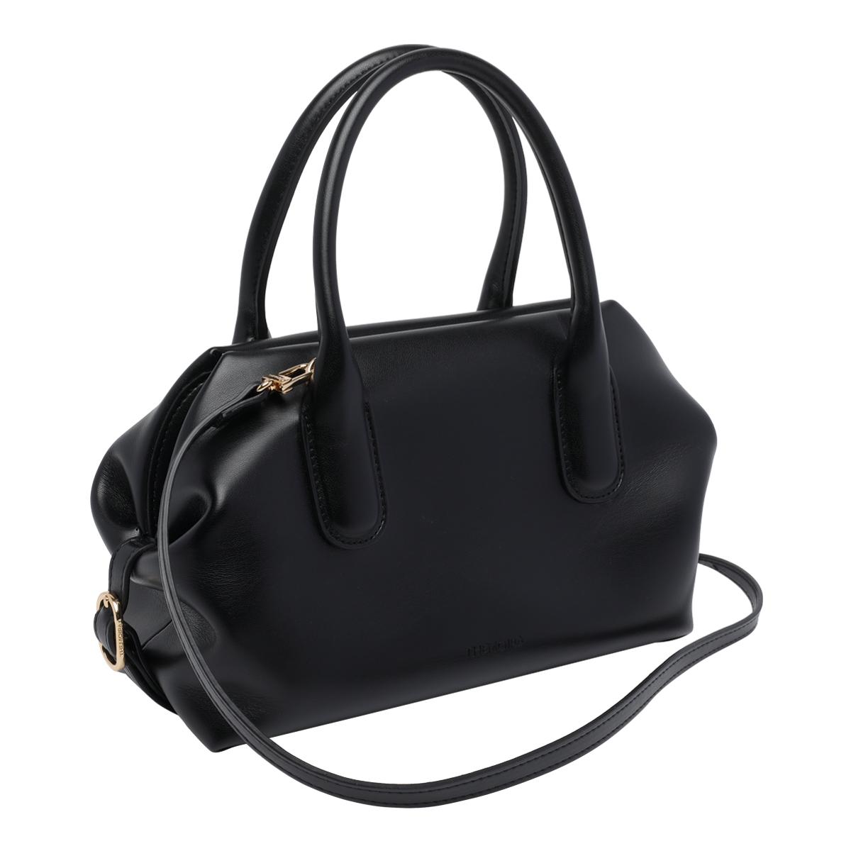 the moire' the moire bags black vegan fabric - women