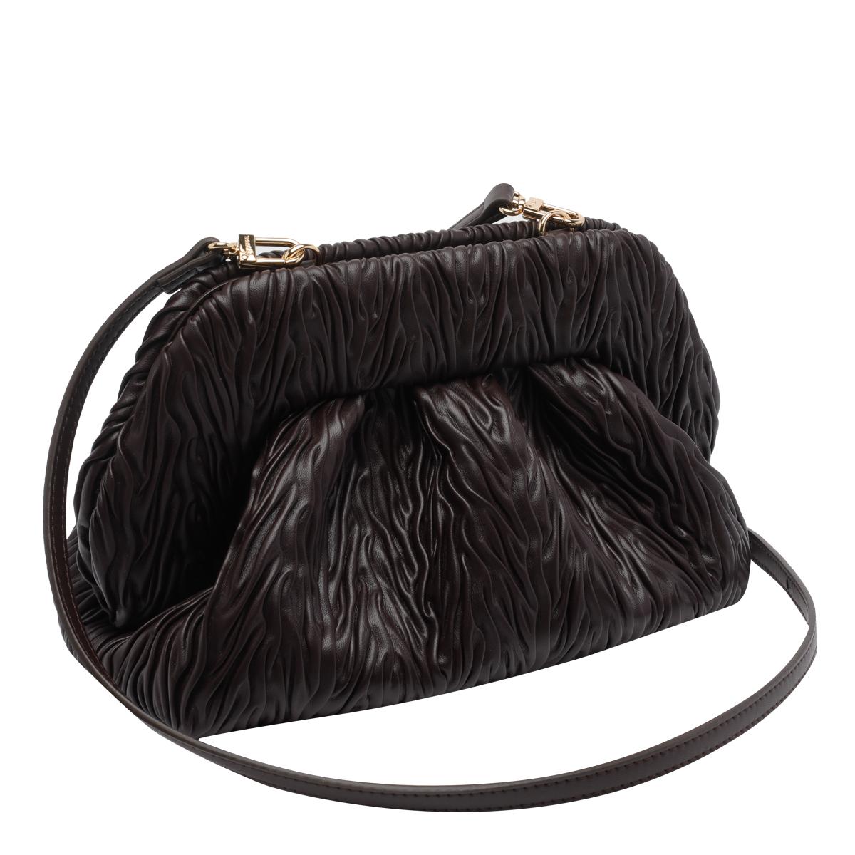 the moire' the moire bags brown vegan fabric - women