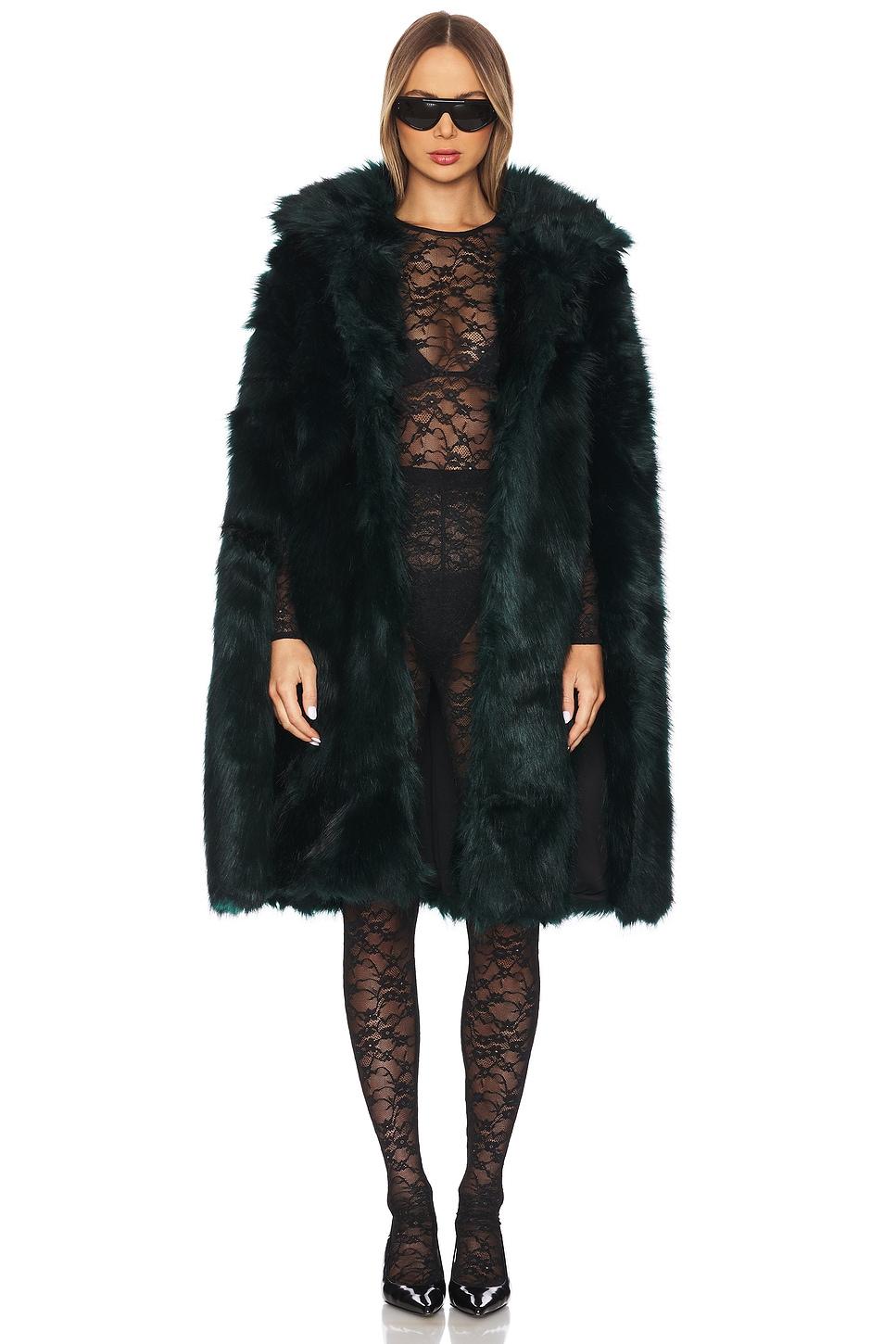 the naomi faux fur coat