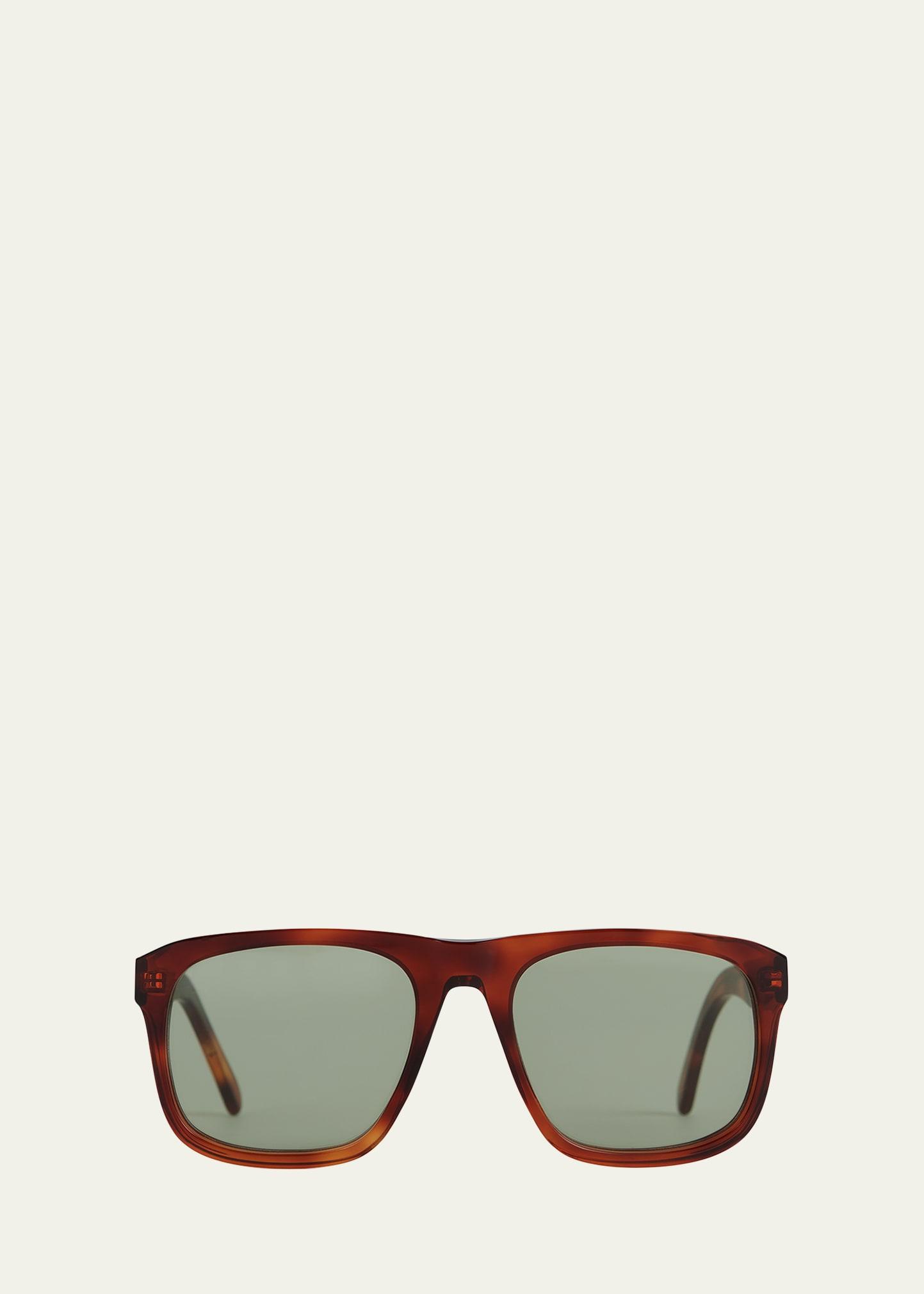 the navigator acetate square sunglasses