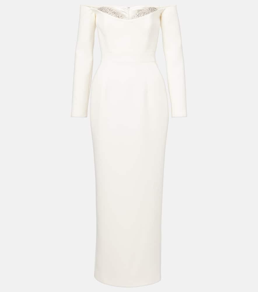 the new arrivals ilkyaz ozel bridal farah embellished off