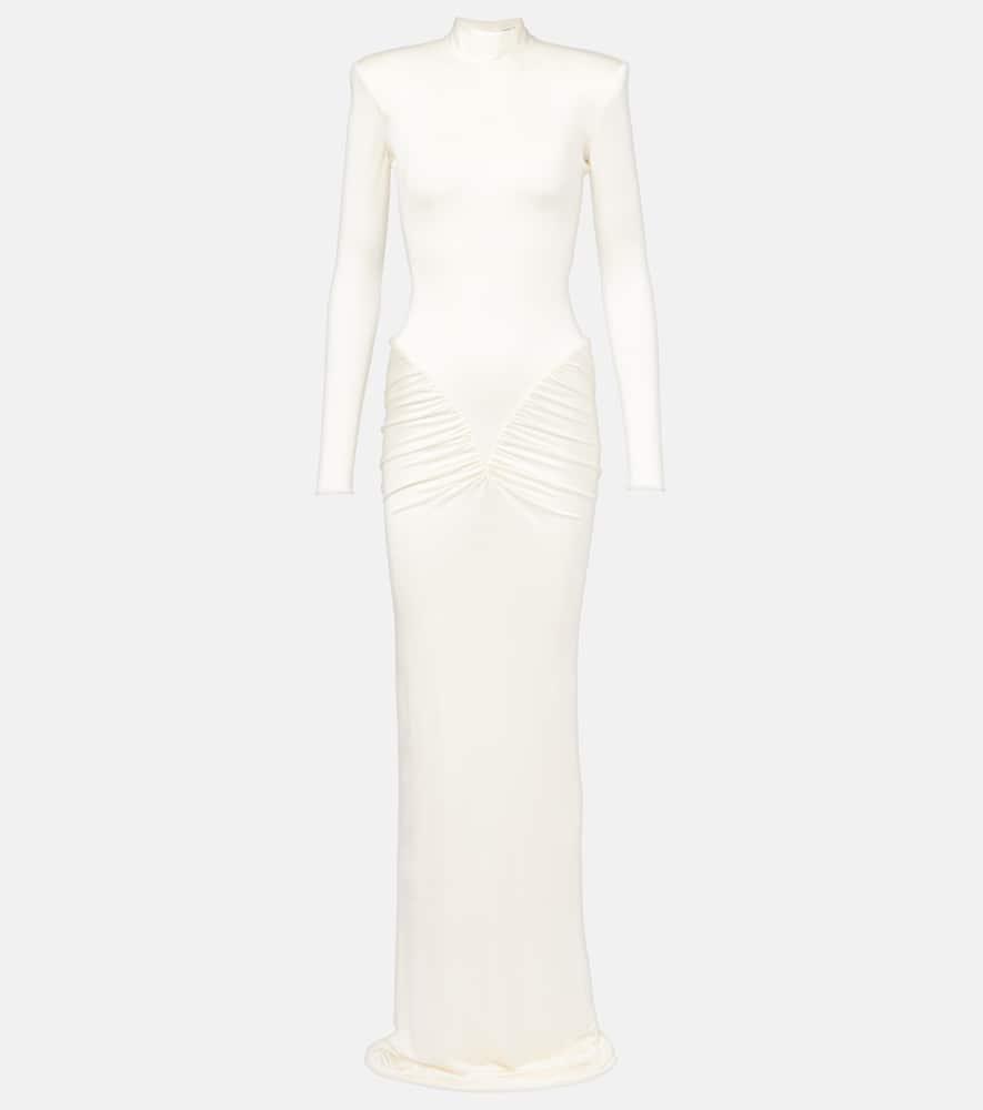 the new arrivals ilkyaz ozel darja ruched gown