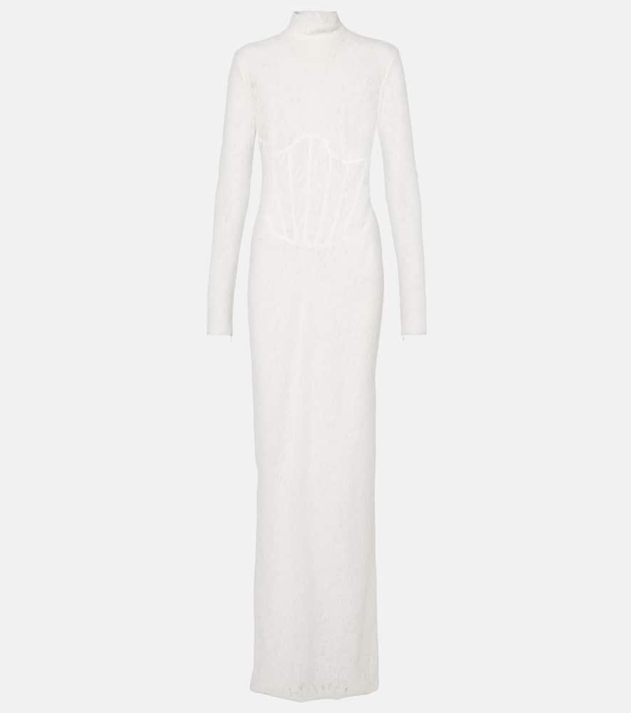 the new arrivals ilkyaz ozel isadora lace corset gown