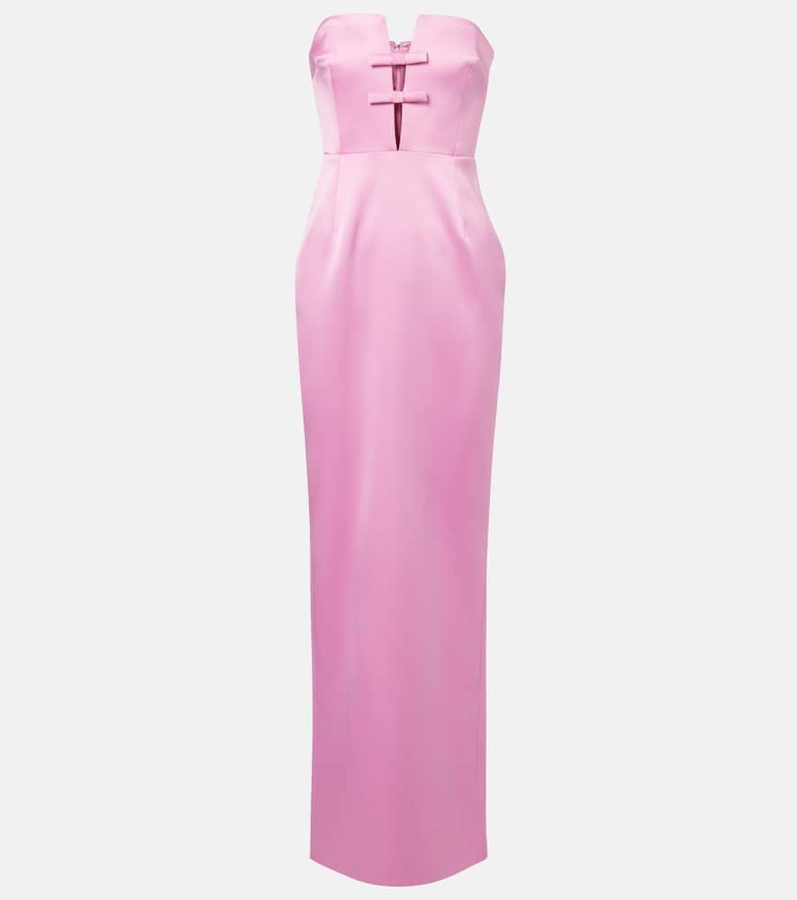 the new arrivals ilkyaz ozel noa crêpe gown