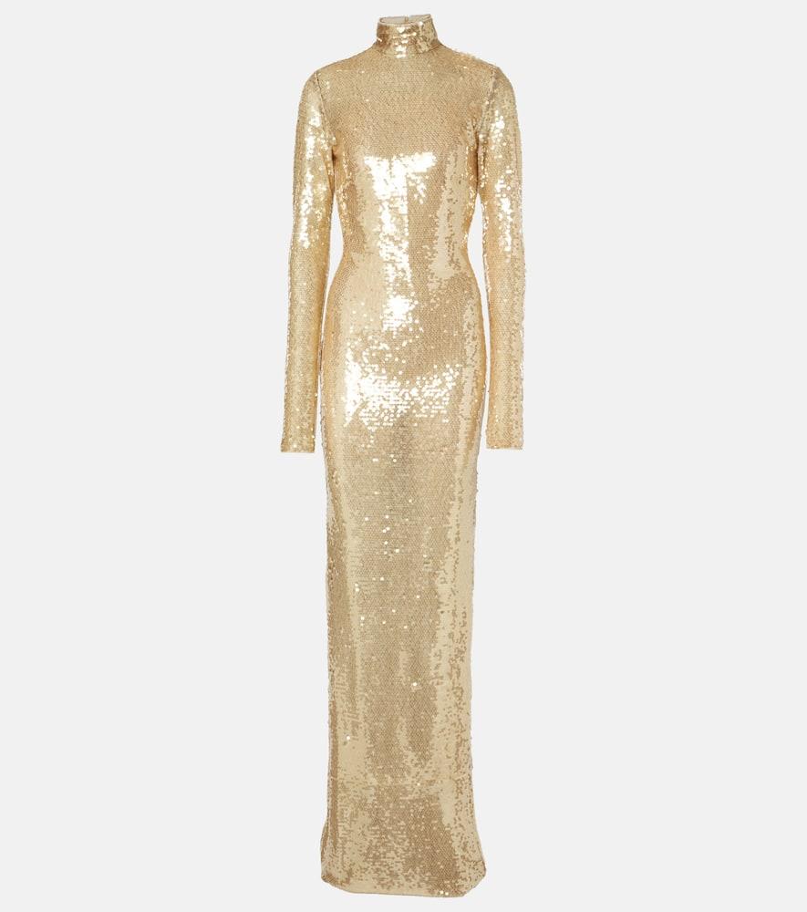 the new arrivals ilkyaz ozel sequined gown