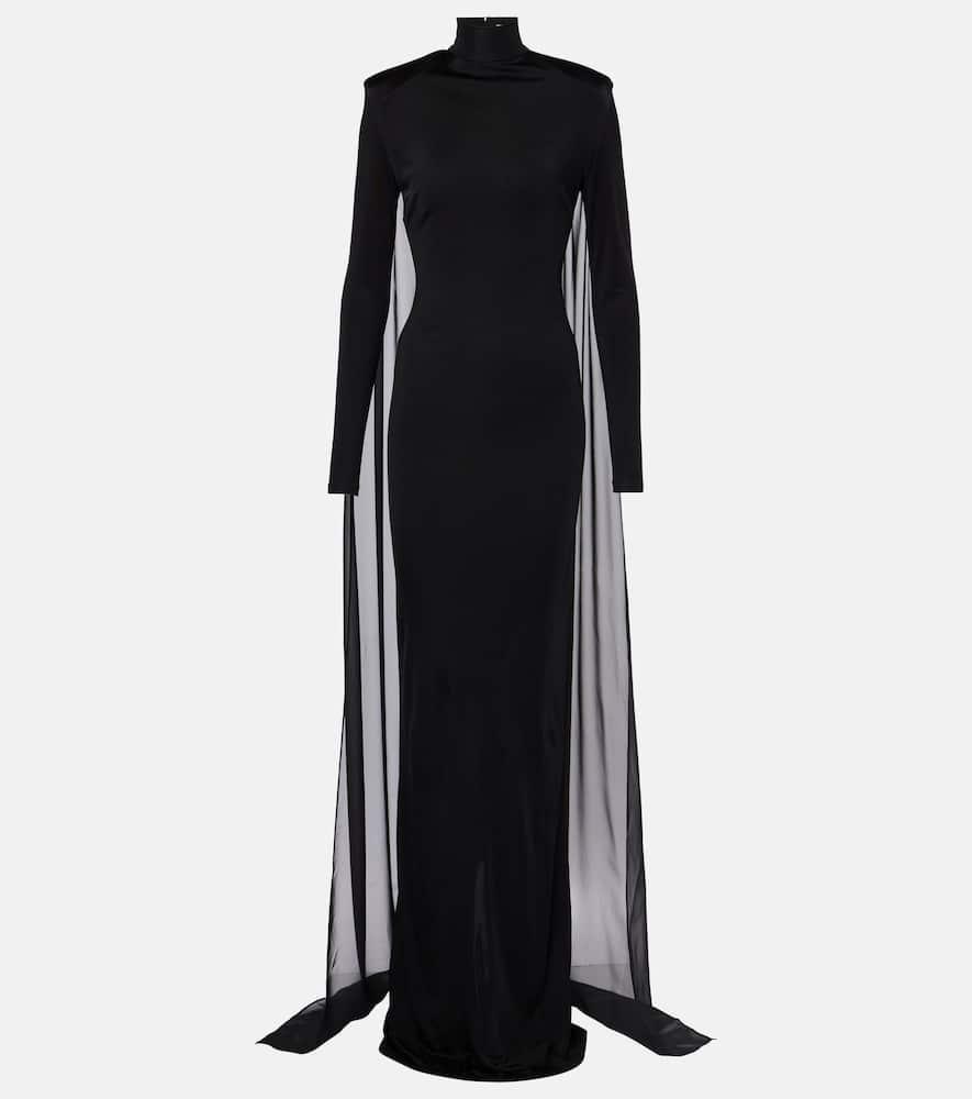 the new arrivals ilkyaz ozel xanthe jersey tulle gown