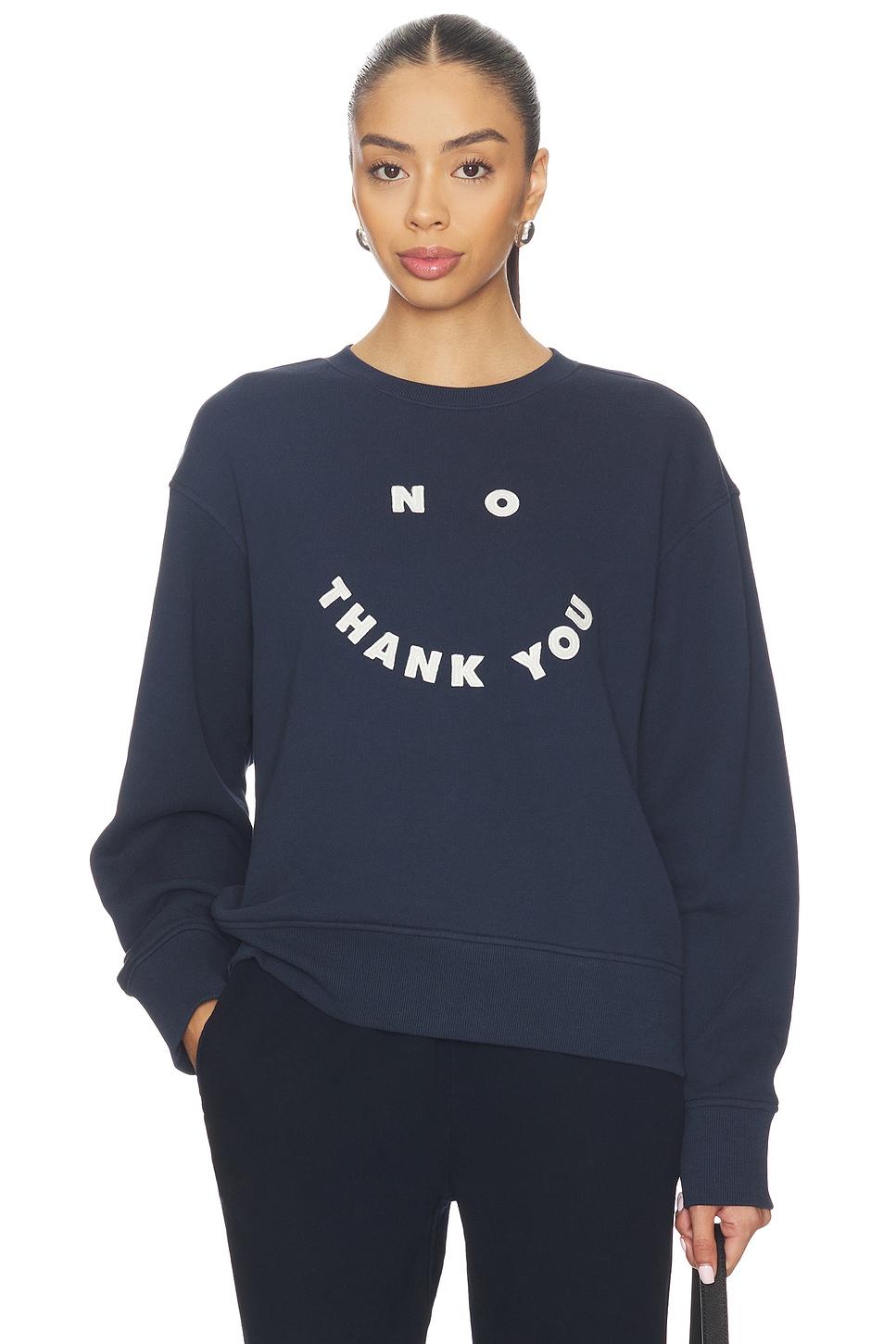 the no thank you sweatshirt