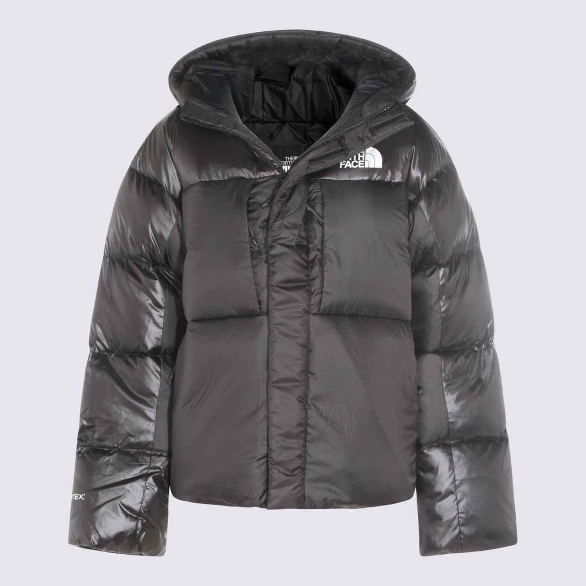 the north face black down jacket