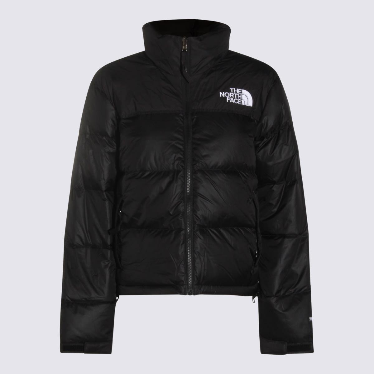 the north face black down jacket