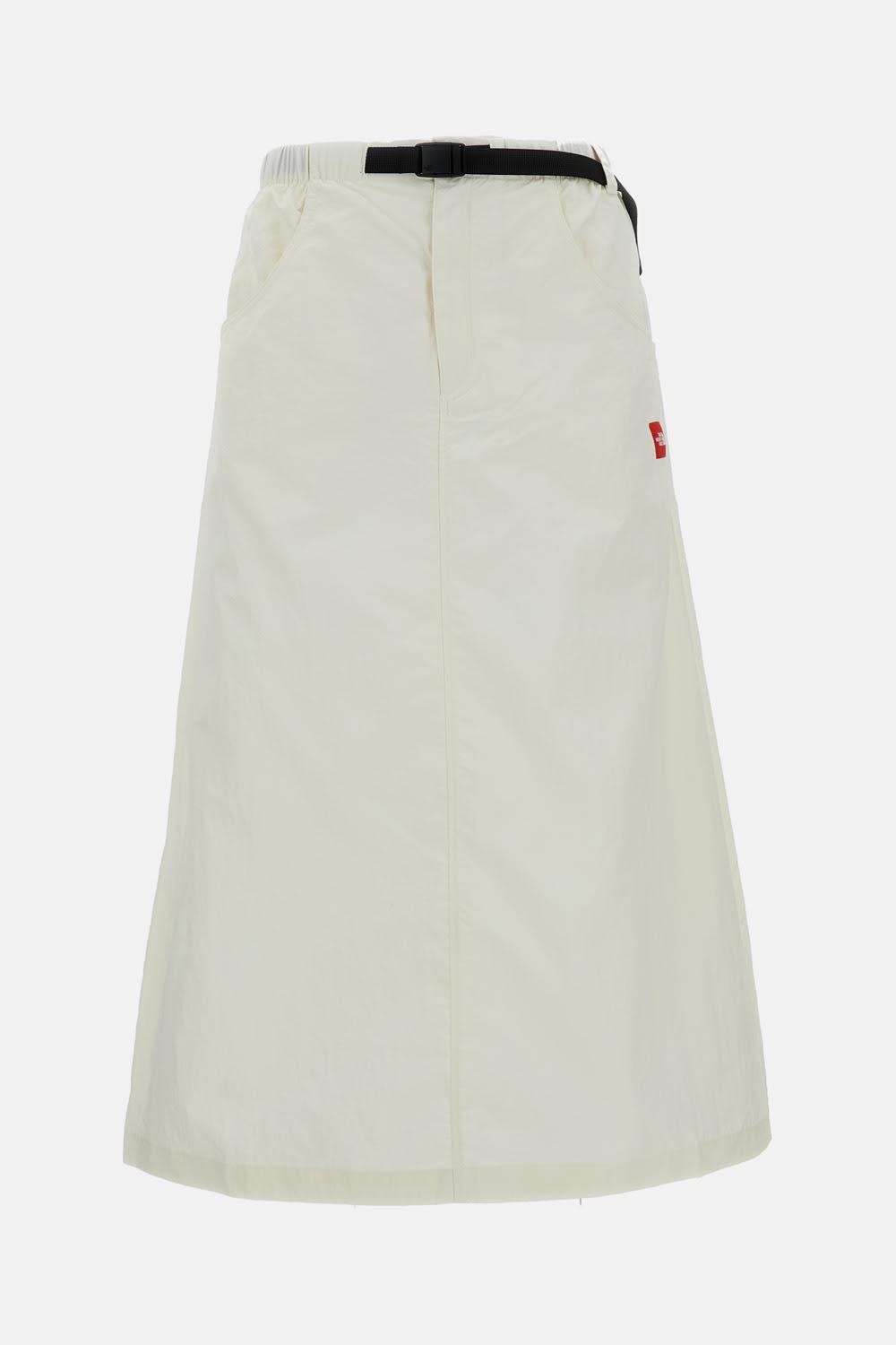 the north face nylon skirt with belt