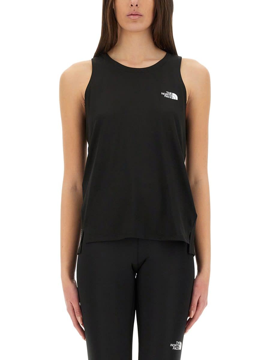 the north face tank top with logo