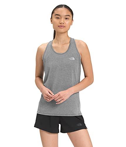 the north face wander tank tnf medium grey heather xs