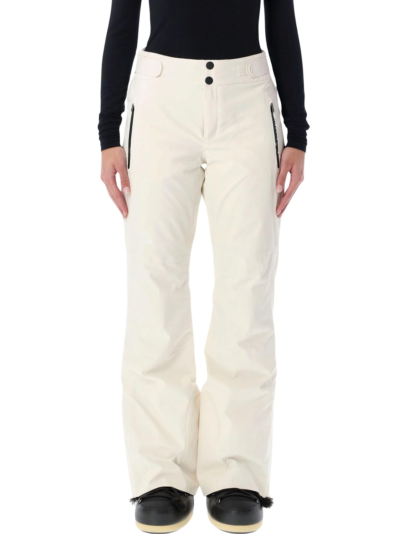 the north face white lenado ski pants