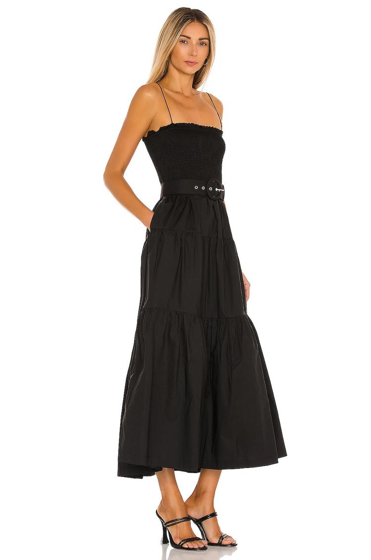 the nour midi dress