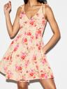 the occasion by old navy fit & flare taffeta mini dress