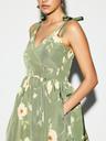 the occasion by old navy fit & flare taffeta mini dress