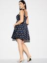 the occasion by old navy fit & flare taffeta mini dress