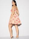 the occasion by old navy fit & flare taffeta mini dress