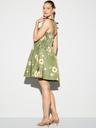 the occasion by old navy fit & flare taffeta mini dress