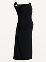 the occasion by old navy maternity asymmetrical shoulder maxi dress