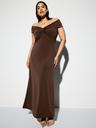 the occasion by old navy off-shoulder maxi dress